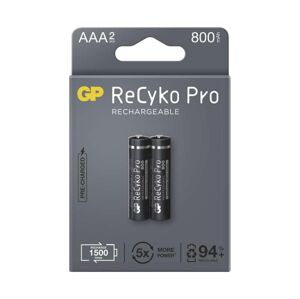 2 ks Nabíjecí baterie GP AAA ReCyko Pro NiMH/1,2V/800 mAh
