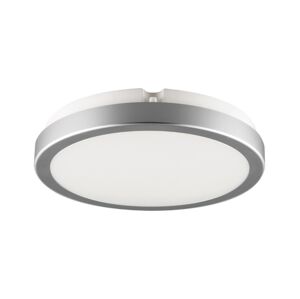 Brilagi Brilagi - LED Koupelnové stropní svítidlo PERA 18W/230V pr. 22 cm IP65 stříbrná