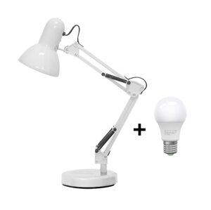 Brilagi Brilagi - LED Stolní lampa ROMERO 1xE27/10W/230V bílá