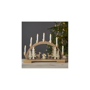 Eglo Eglo 410424 - LED Vánoční svícen FAUNA 10xLED/0,03W/2xAA