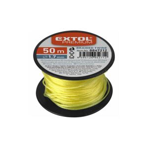 Extol Extol Premium - Stavební provázek 1,7mm x 50m žlutá