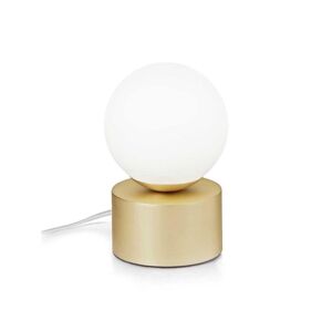 Ideal Lux Ideal Lux - LED Stolní lampa PERLAGE 1xG9/3W/230V zlatá/bílá