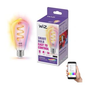 WiZ LED RGBW Stmívatelná žárovka ST64 E27/6,3W/230V 2200-6500K Wi-Fi - WiZ