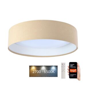 LED Stropní svítidlo SMART GALAXY LED/36W/230V Wi-Fi Tuya béžová/bílá + DO