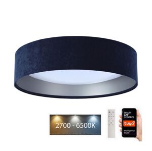 LED Stropní svítidlo SMART GALAXY LED/36W/230V Wi-Fi Tuya modrá/stříbrná + DO