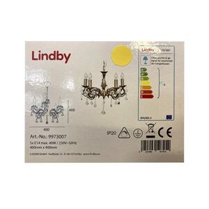 Lindby Lindby - Lustr na řetězu KORA 5xE14/40W/230V