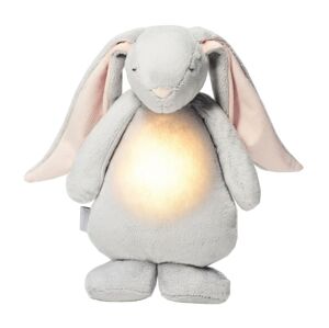 Moonie Moonie 4551MOO - Dětská noční lampička zajíček světle šedá