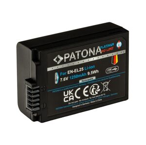 PATONA PATONA - Aku Nikon EN-EL25 1250mAh Li-Ion Platinum USB-C nabíjení