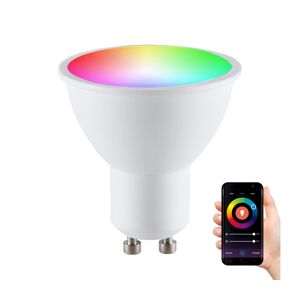 RGB LED Stmívatelná žárovka G45 GU10/5,5W/230V 3000-6500K Wi-Fi Tuya