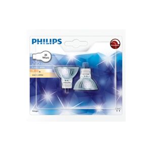 Philips SADA 2x Průmyslová žárovka Philips HALOGEN GU4/20W/12V 3000K
