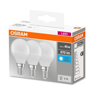 Osram SADA 3x LED Žárovka P40 E14/5W/230V 4000K - Osram