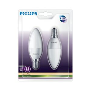 Philips SET 2x LED svíčka Philips E14/4W/230V - CANDLE
