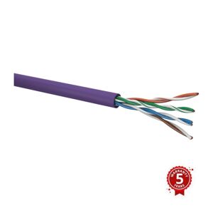 Solarix Solarix 27724119 - Instalační kabel CAT5E UTP LSOH Dca-s1,d2,a1 305m/box