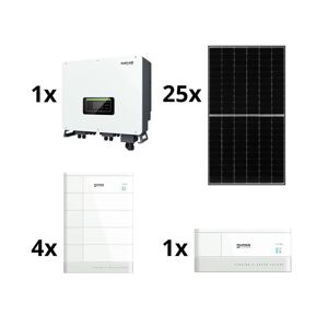 SOFAR SOLAR Solární sestava SOFAR Solar-10kWp JINKO+10kW hybridní měnič 3f+10,24 kWh baterie