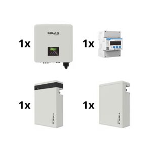 SolaXPower Sol. sestava: 15kW SOLAX měnič 3f + 11,6kWh TRIPLE Power baterie + elektroměr 3f